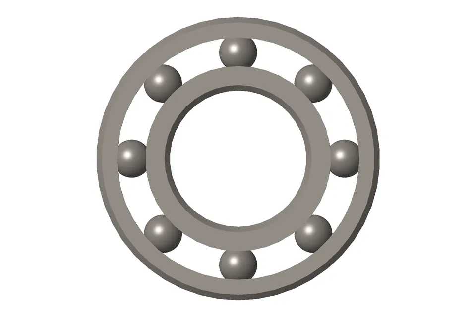 4095423 Djúp gróp kúlulaga legur