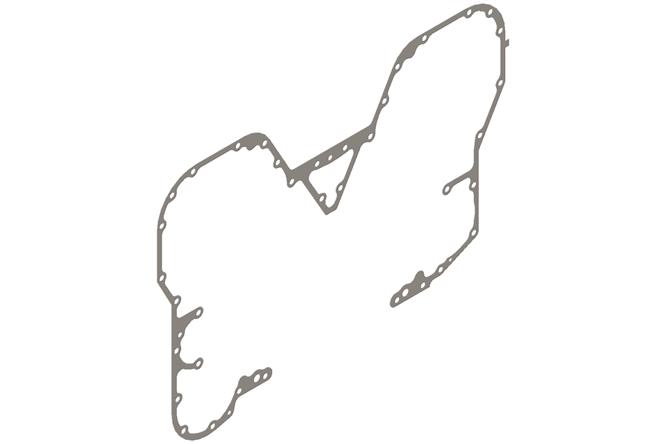 Cummins Genuine Gear Room Cover Gasket 3177160 Cummins Genuine Gear Room Cover Gasket 3177160