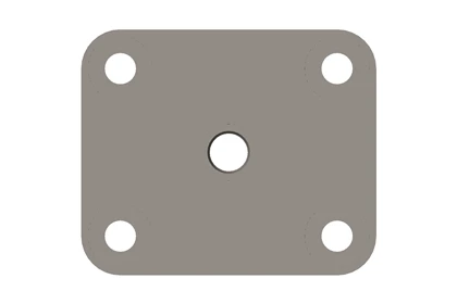 Cummins hlífðarplata 3332178 fyrir vélar